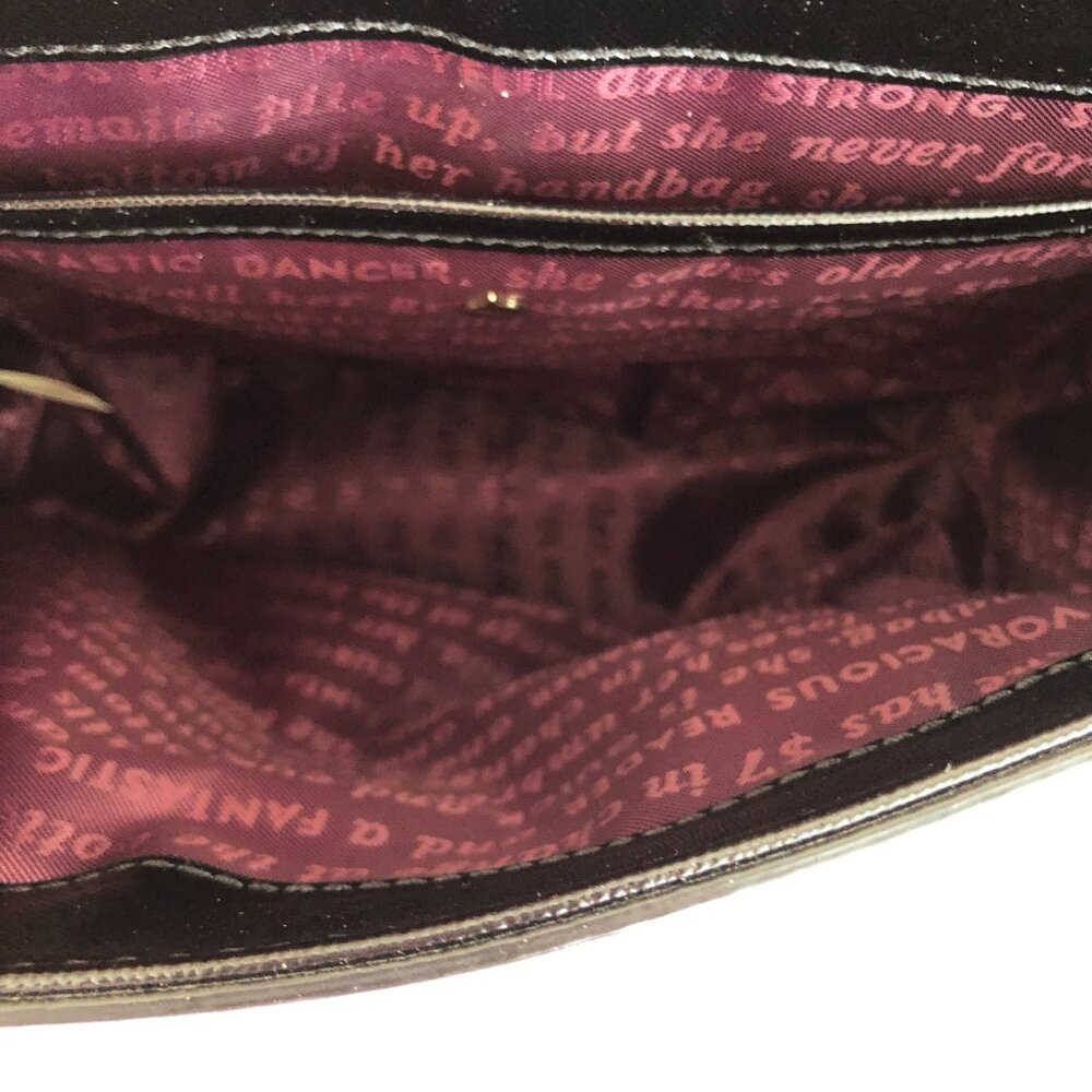 Kate Spade Floral Crossbody Bag and Wallet - Black and Pink - Picture 10 of 15